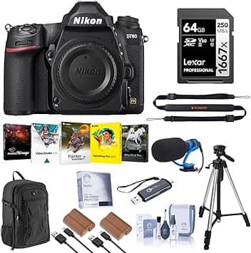 Nikon D780 Digital Cameras Black New Body Only