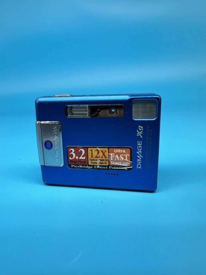 Minolta DiMAGE Xg Digital Cameras Silver Used - Good Body Only