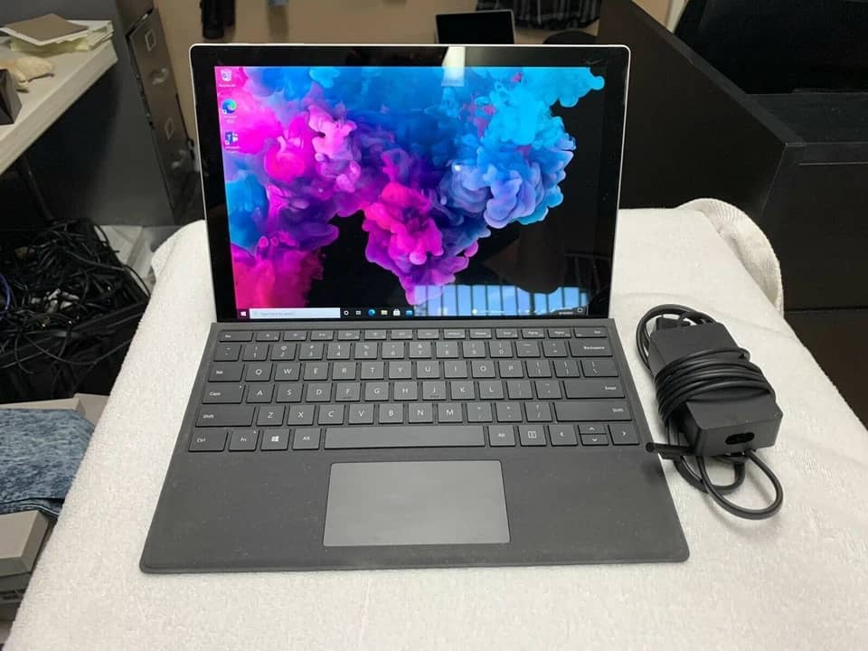 Microsoft Surface Pro 6 Tablets Silver 128GB New 12.3"