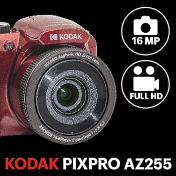 Kodak AZ255 Digital Cameras White New