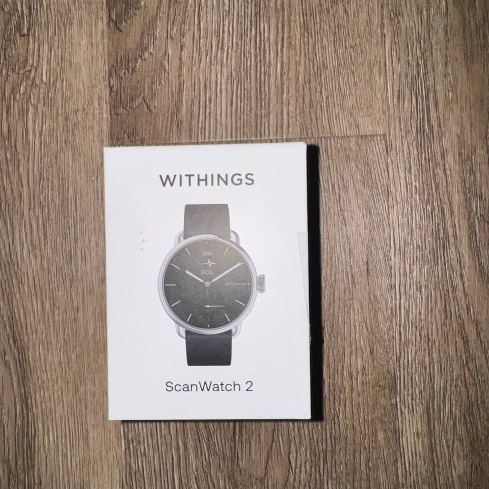Withings ScanWatch 2 Smartwatches Silver 38mm New