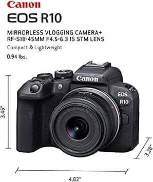 Canon EOS R10 Digital Cameras New