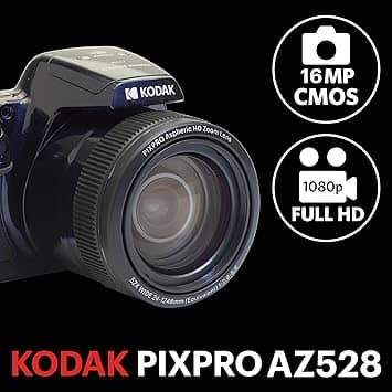 Kodak AZ528 Digital Cameras Black New