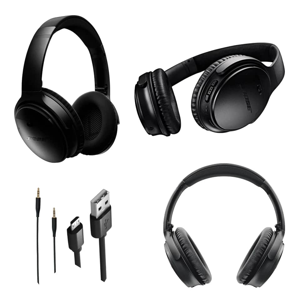 Bose QuietComfort 35 Headphones & Earbuds Black New
