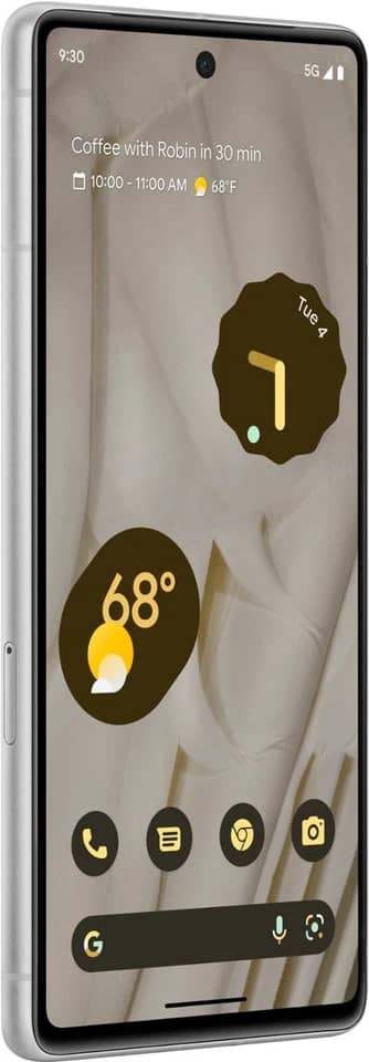 Google Pixel 7 Cell Phones White Unlocked 128GB New