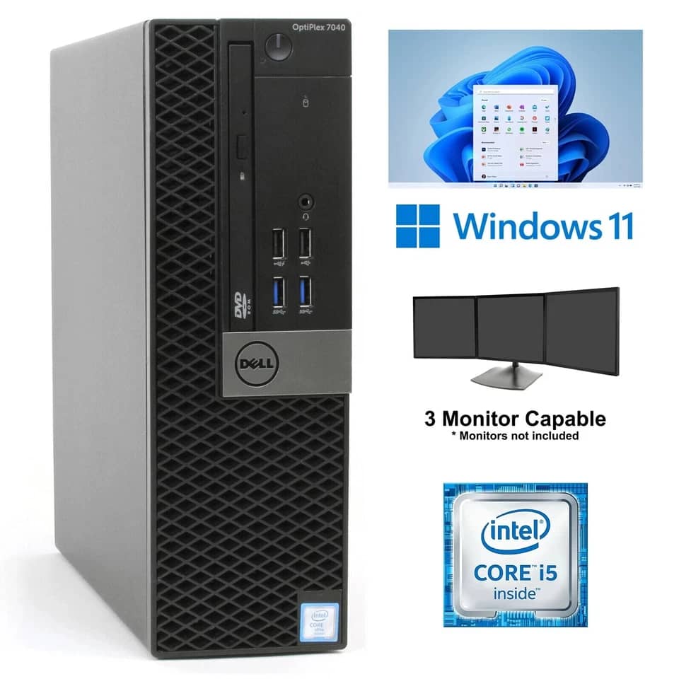 Dell OptiPlex 7040 Computers 256GB 8GB New