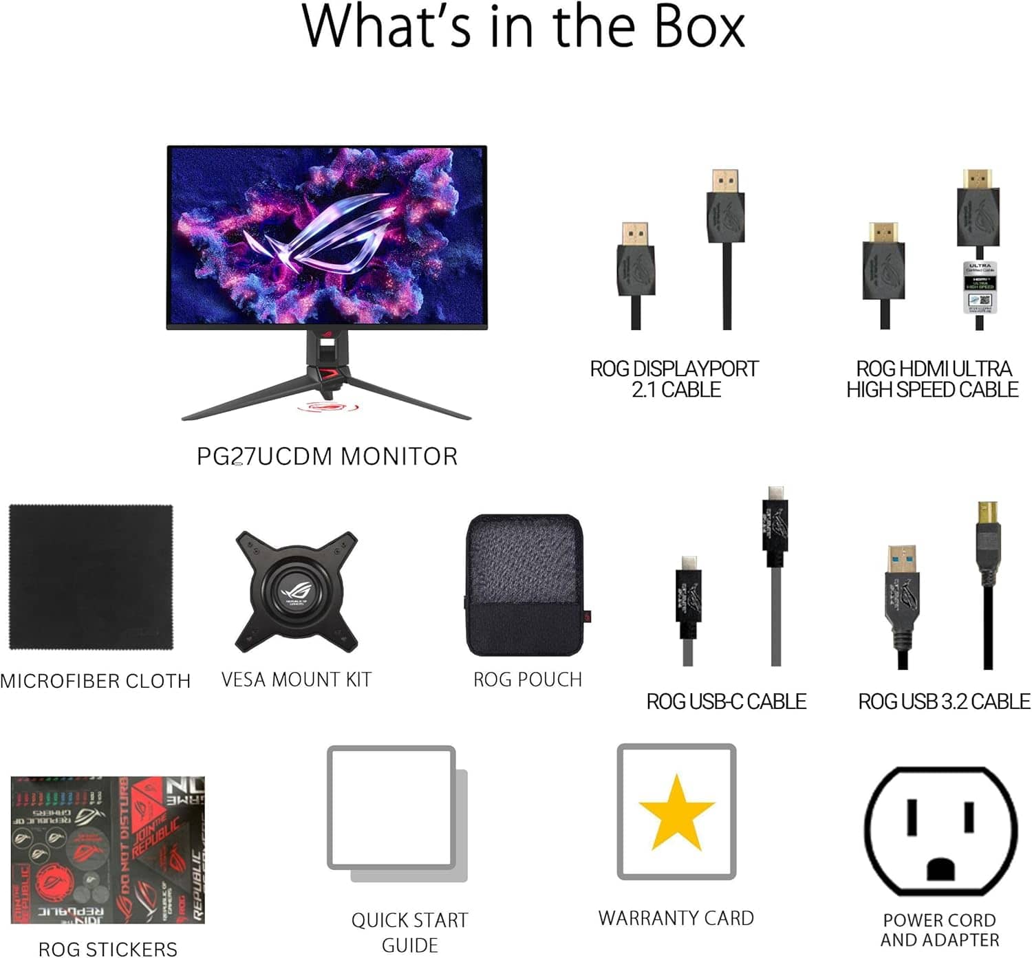 ASUS PG27UCDM Monitors New