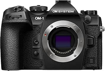 OM SYSTEM OM-1 Mark II Digital Cameras Black New Body Only