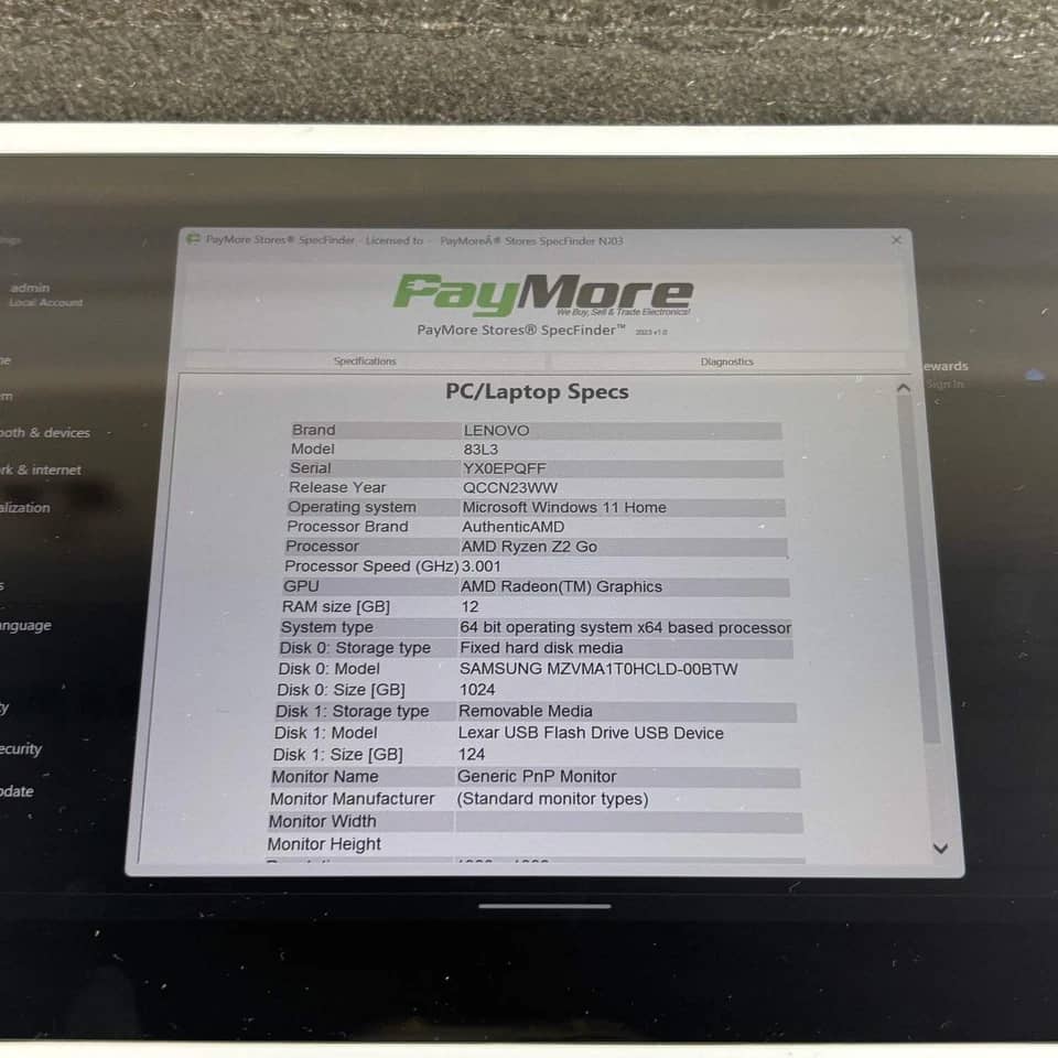 Lenovo Legion Go Computers 1TB 16GB New