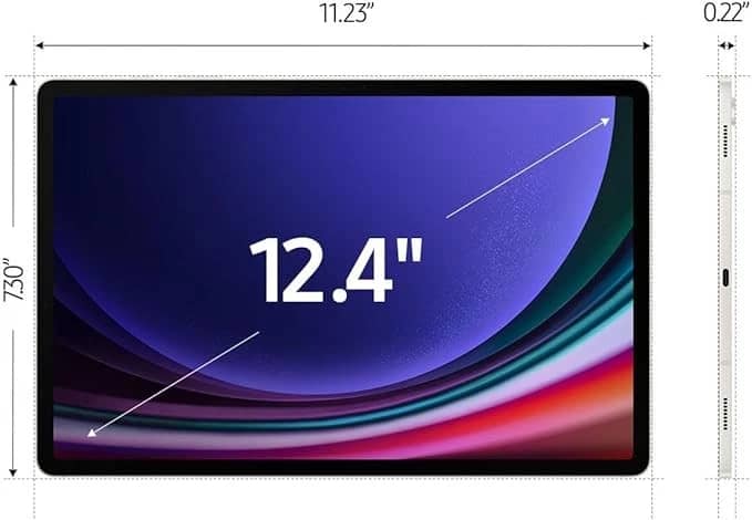 Samsung Galaxy Tab S9+ Tablets Gray 512GB New 12.4"