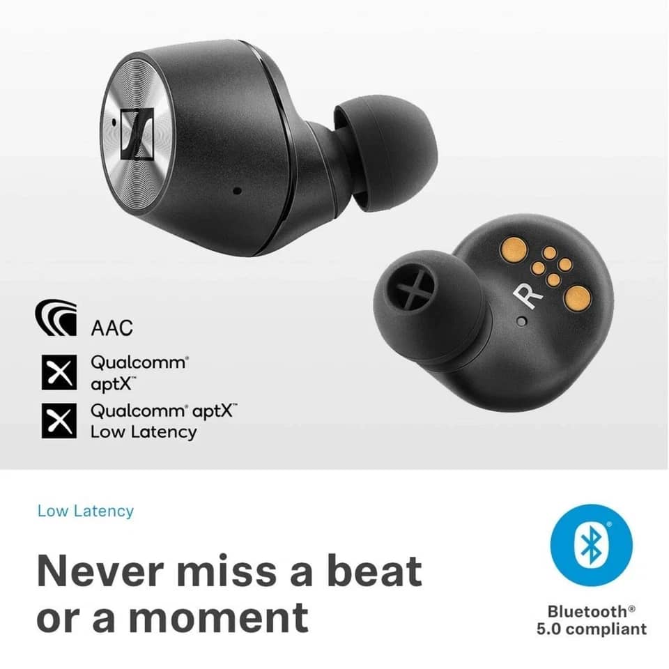 Sennheiser Momentum True Wireless 1 Headphones & Earbuds Black New