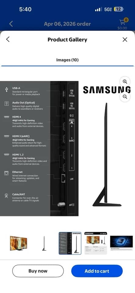 Samsung QN70F TVs 55 inch New