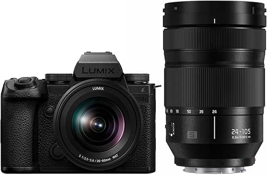 Panasonic LUMIX S5 IIX Digital Cameras Black New Body Only