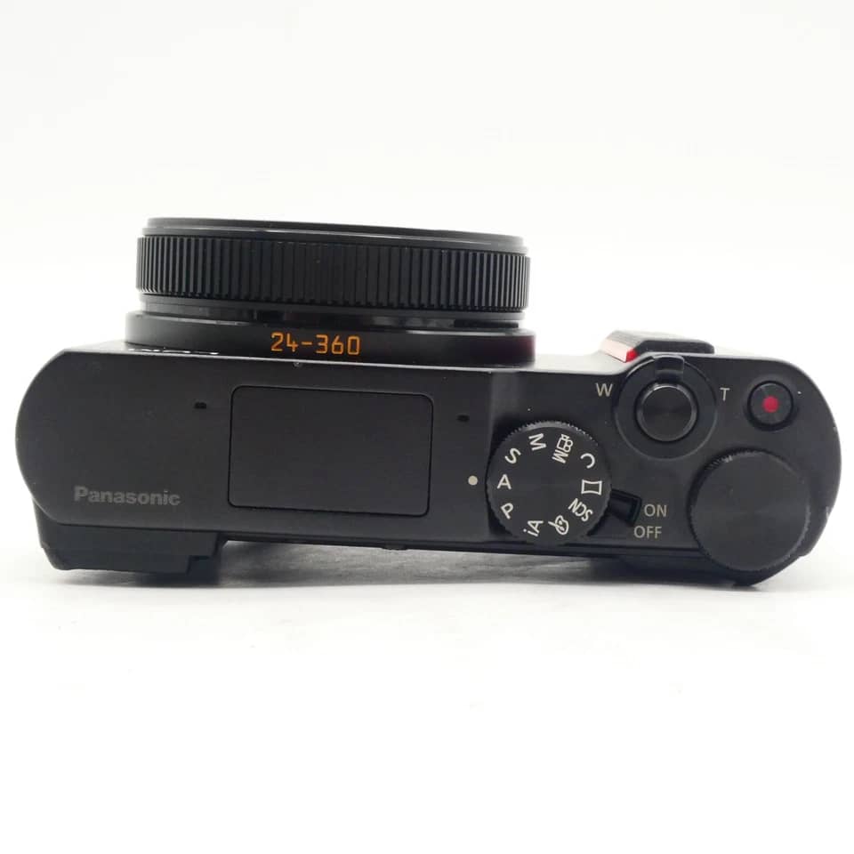 Panasonic LUMIX ZS200 Digital Cameras Black Used - Good Body Only