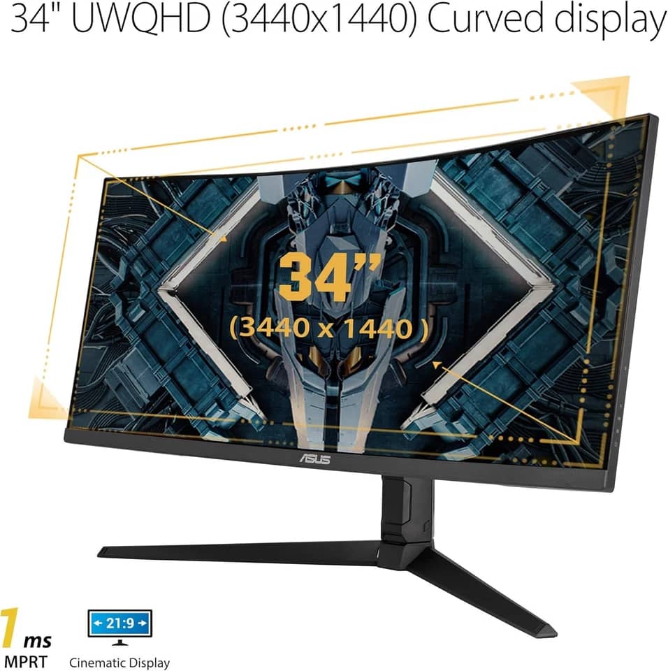ASUS VG34VQL1B Monitors New