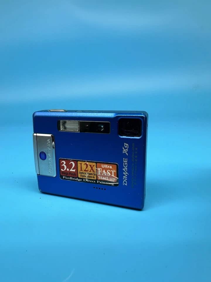 Minolta DiMAGE Xg Digital Cameras Silver Used - Good Body Only