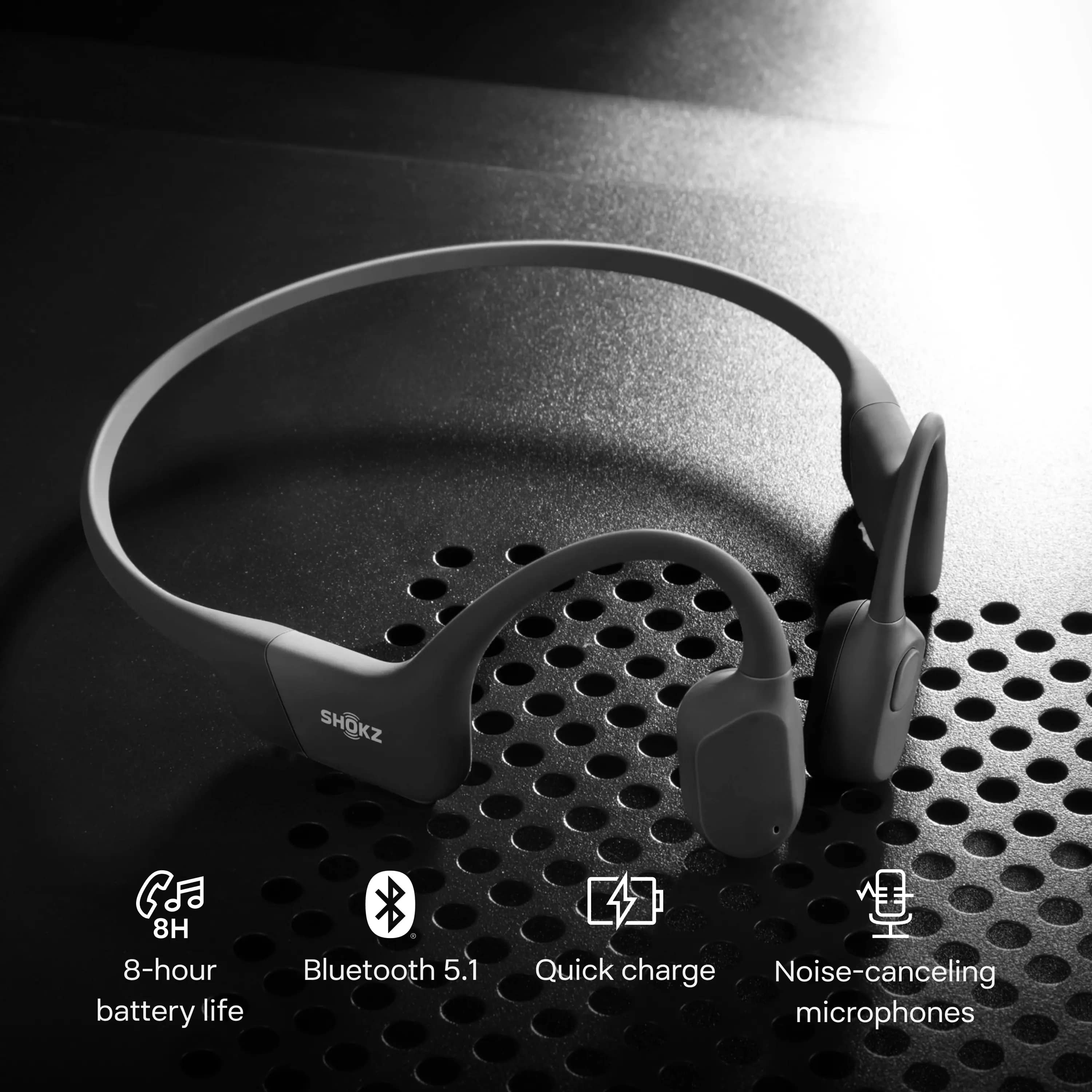 Shokz S803-MN-BK-US Headphones & Earbuds Black New