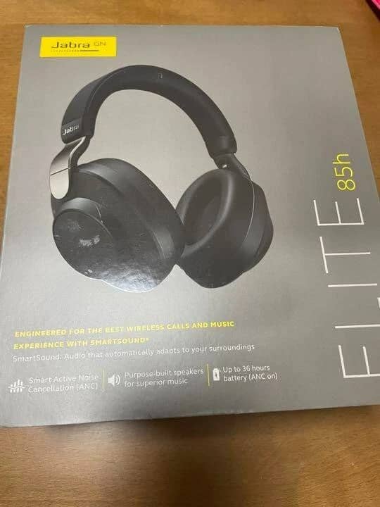 Jabra Elite 85h Headphones & Earbuds Black Open-Box Excellent