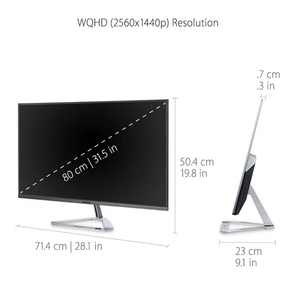 ViewSonic VX3276-2K-MHD Monitors New