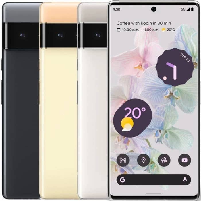 Google Pixel 6 Cell Phones Black Unlocked 256GB New