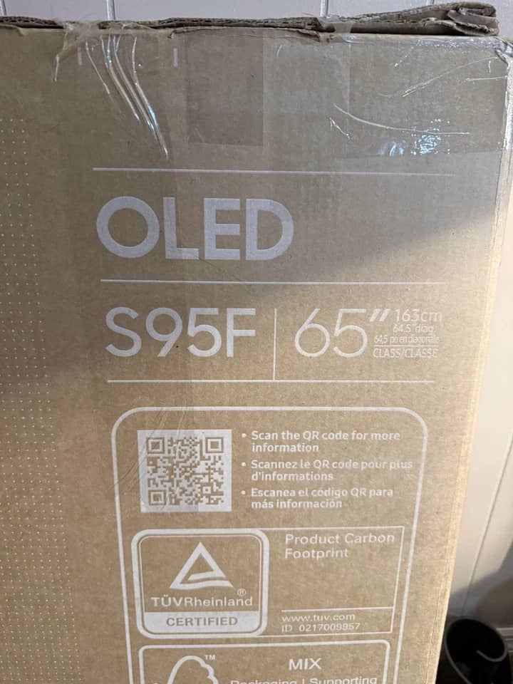 Samsung S95F TVs 55 inch New
