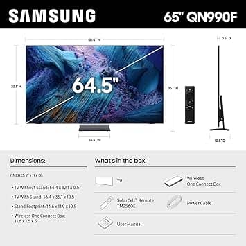 Samsung QN990F TVs 85 inch New