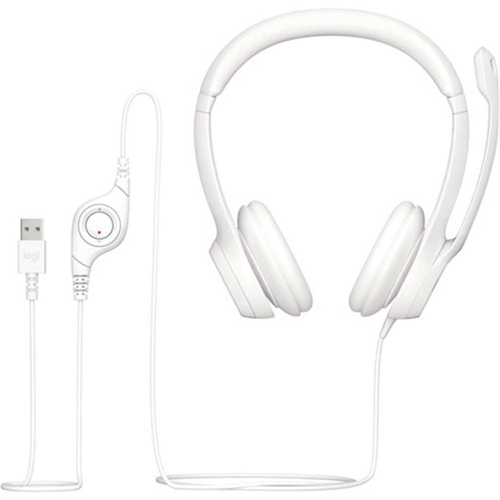 Logitech H390 Headphones & Earbuds Pink New