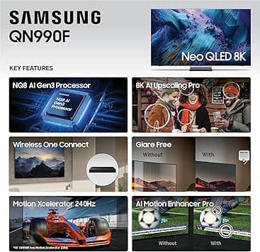 Samsung QN990F TVs 85 inch New