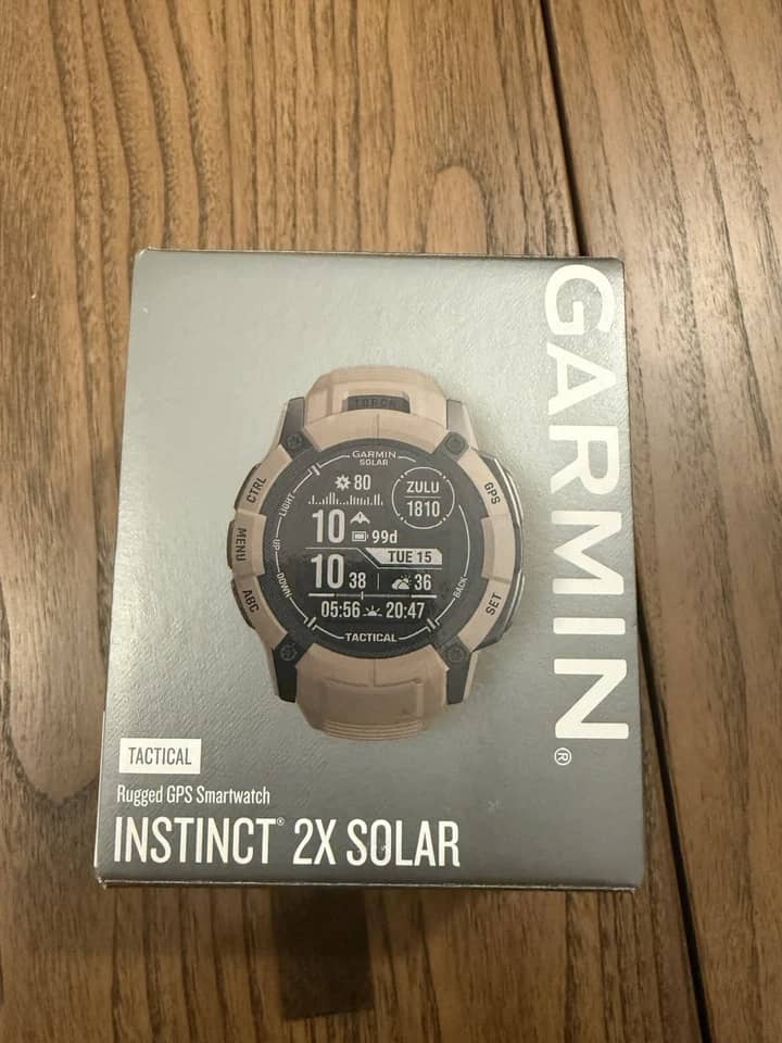 Garmin Garmin Instinct 2X Solar Smartwatches Black 51mm New