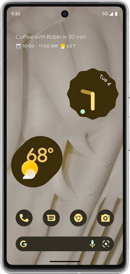 Google Pixel 7 Cell Phones White Unlocked 128GB New