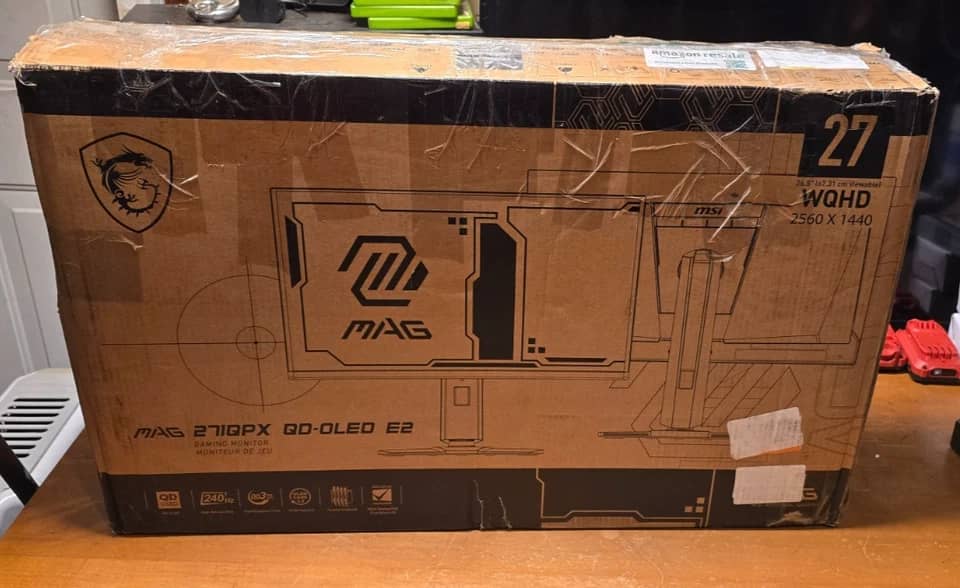 MSI MAG 271QPX QD-OLED Monitors New