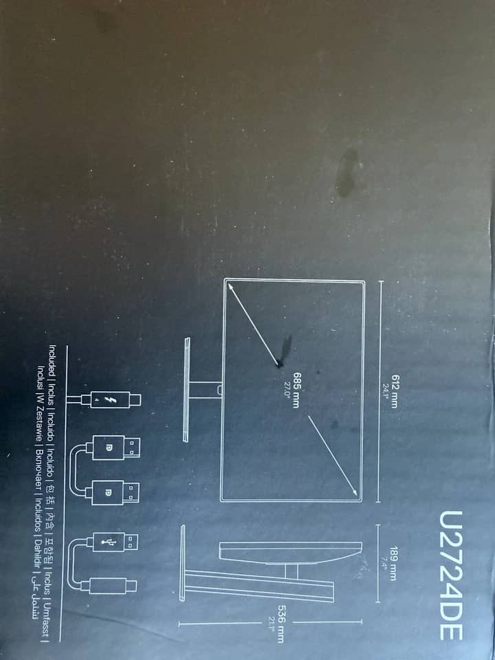 Dell U2724DE Monitors New