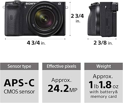 Sony α6600 Digital Cameras New