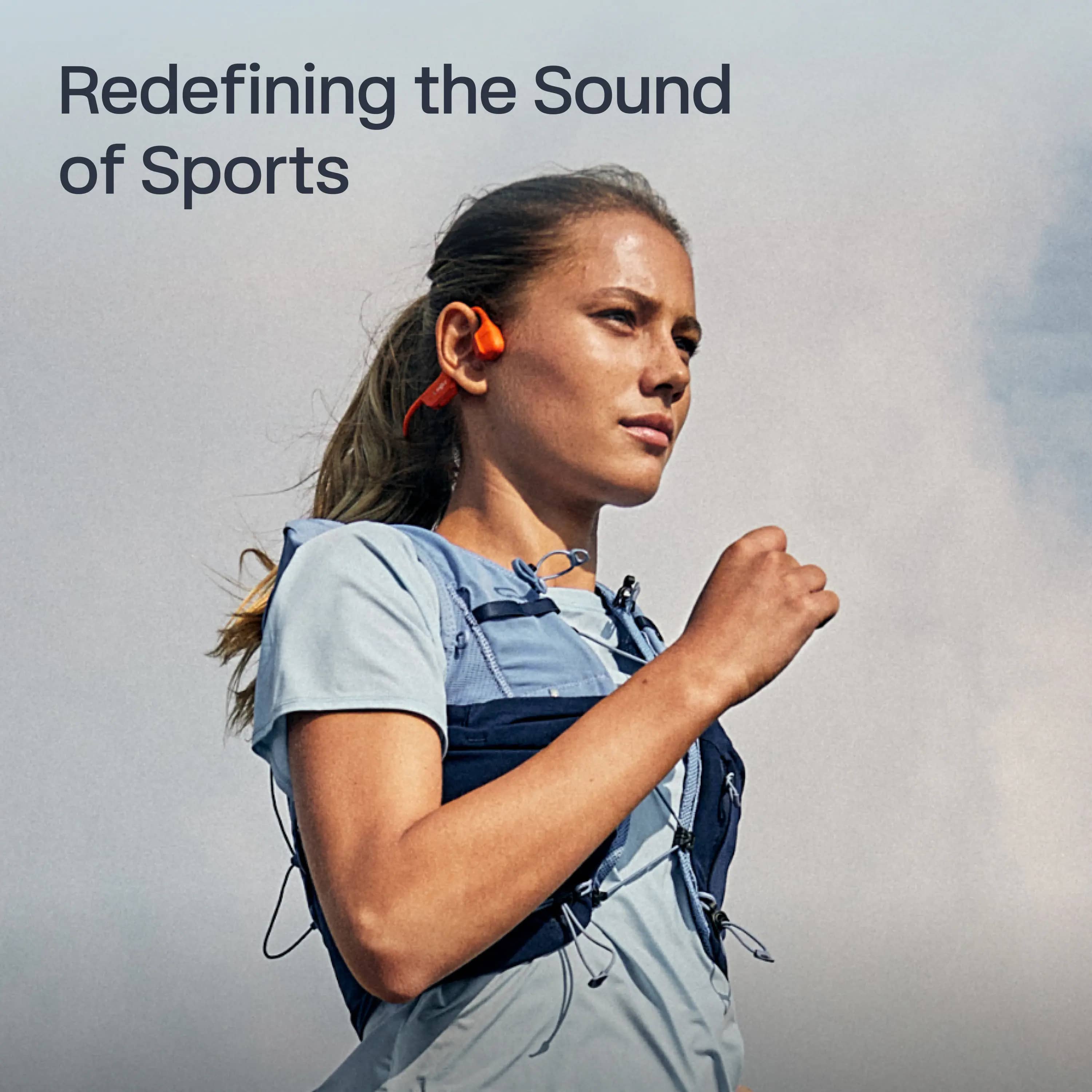 Shokz S820-ST-OR-US Headphones & Earbuds Orange New