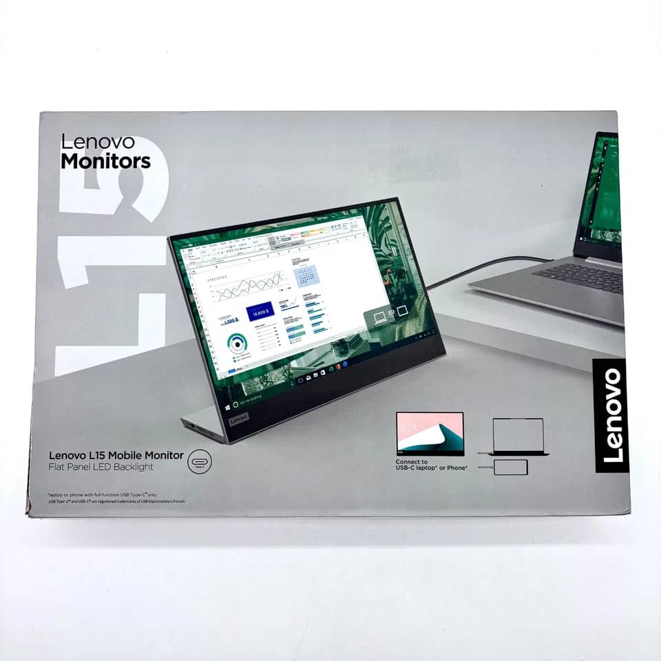 Lenovo L15 Monitors New