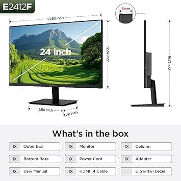 KOORUI E2412F Monitors New