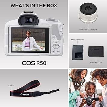 Canon EOS R50 Digital Cameras New