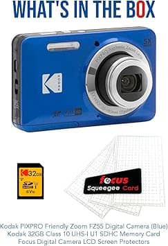 Kodak FZ55 Digital Cameras Red New