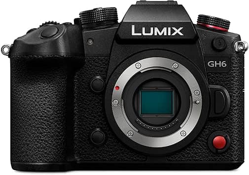 Panasonic LUMIX GH6 Digital Cameras Black New Body Only