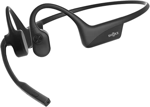 Shokz OpenComm Headphones & Earbuds Black New
