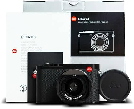 Leica Q3 Digital Cameras Black New