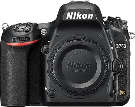 Nikon D750 Digital Cameras Black New Body Only