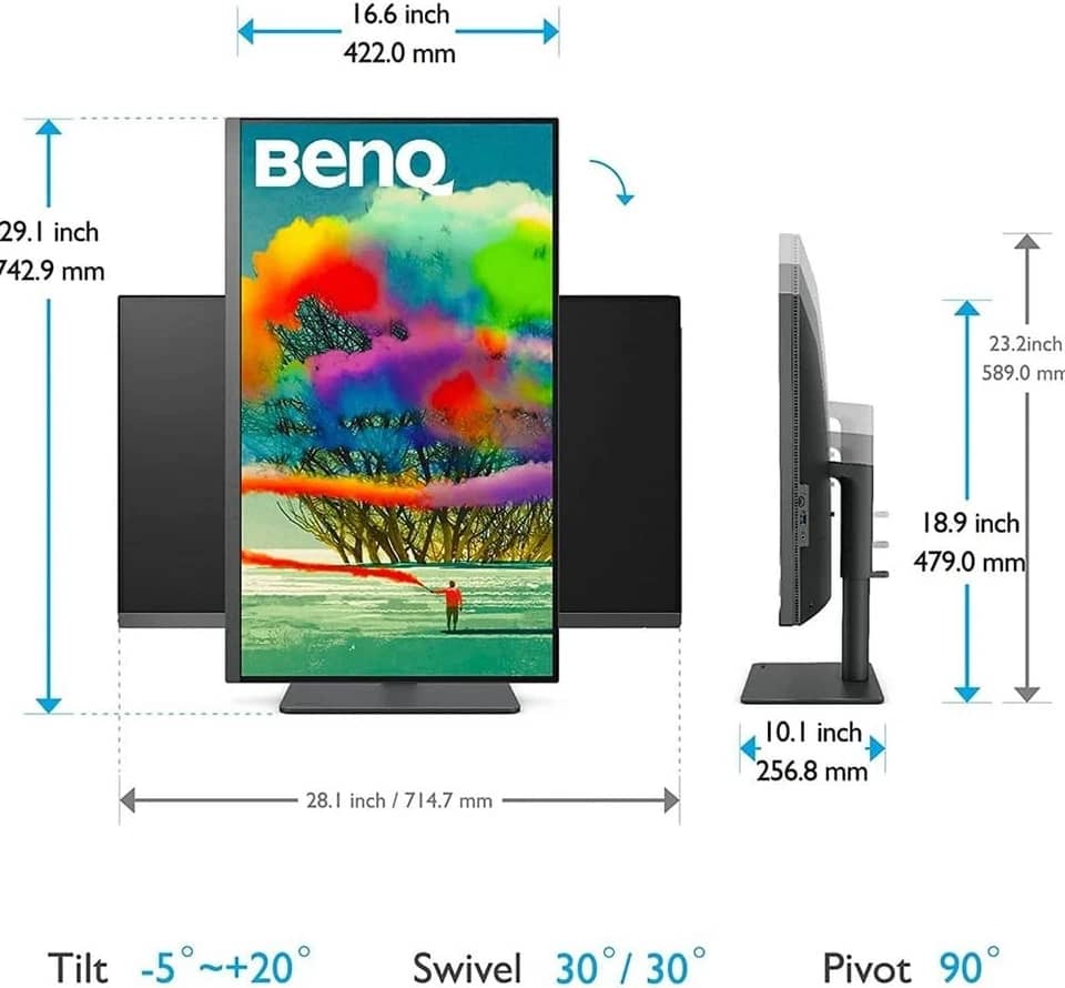 BenQ PD3205U Monitors New