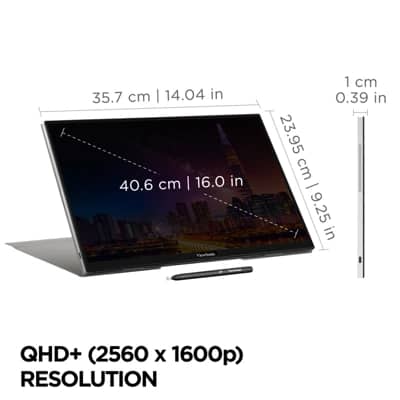 ViewSonic TD1656-2K Monitors New