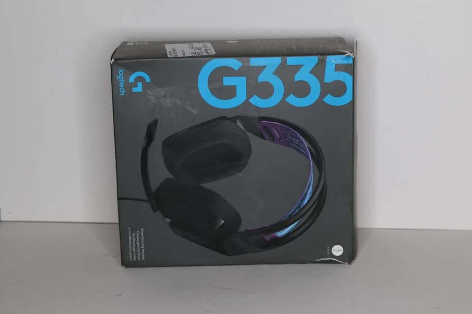 Logitech G335 Headphones & Earbuds Black Refurbished - Excellent