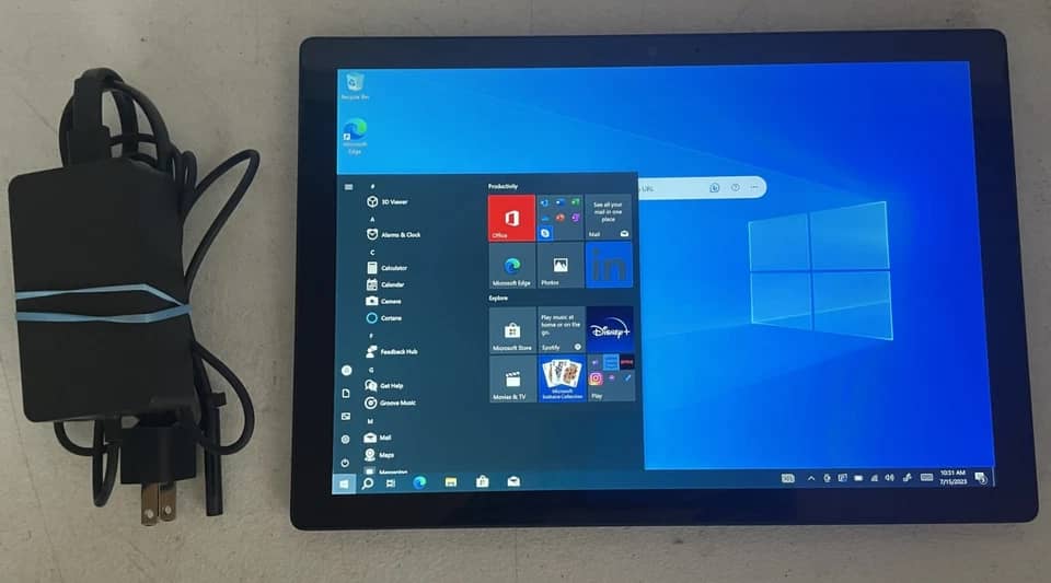 Microsoft Surface Pro 6 Tablets Silver 128GB New 12.3"