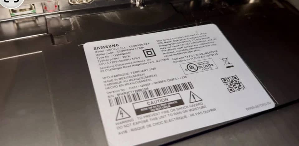 Samsung QN90F TVs 50 inch New