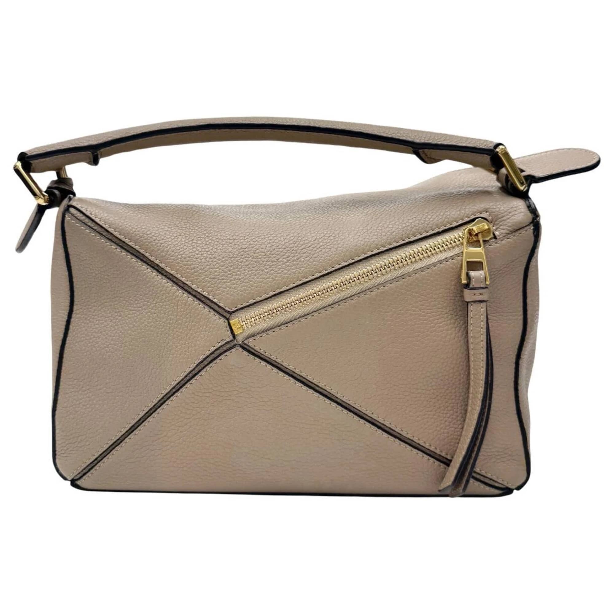 Loewe Puzzle Women's bags Mini Red Calfskin Used - Good