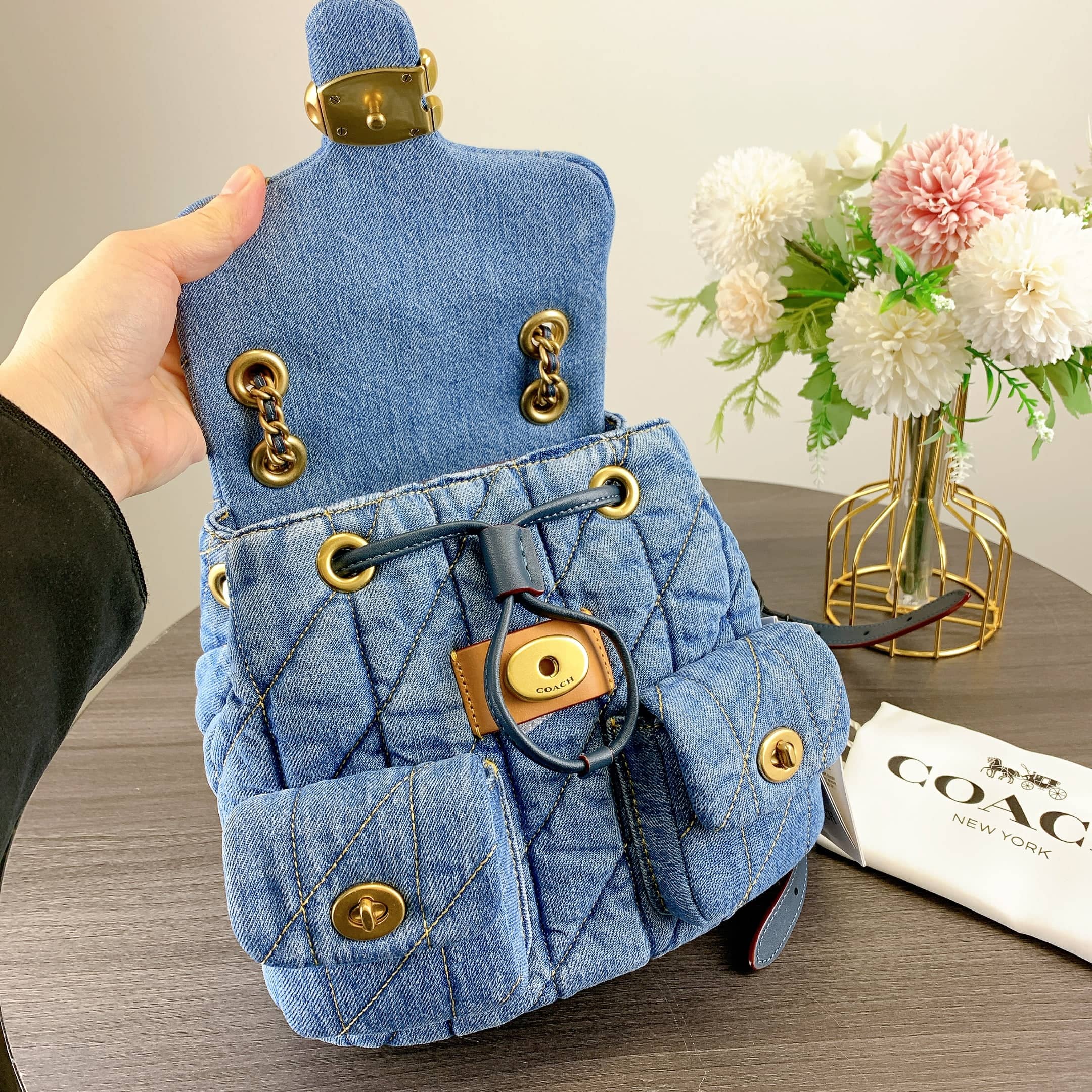 Coach Tabby Women's bags Unspecified Denim New