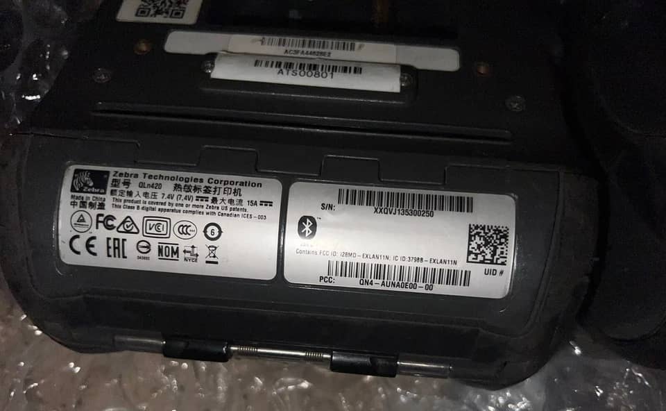 Zebra QLN420 Printers New